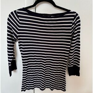 NWOT INC black and white top